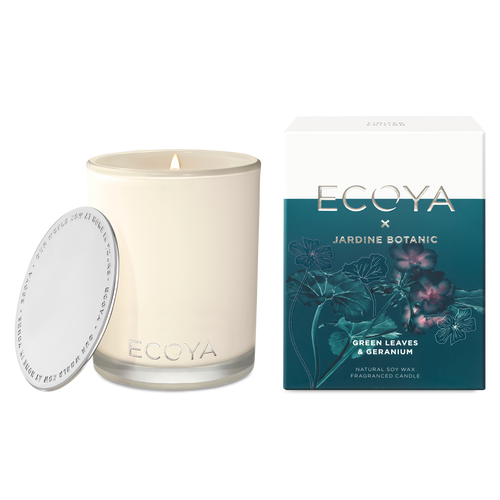 ECOYA X JARDINE BOTANIC | Green Leaves & Geranium Madison Jar