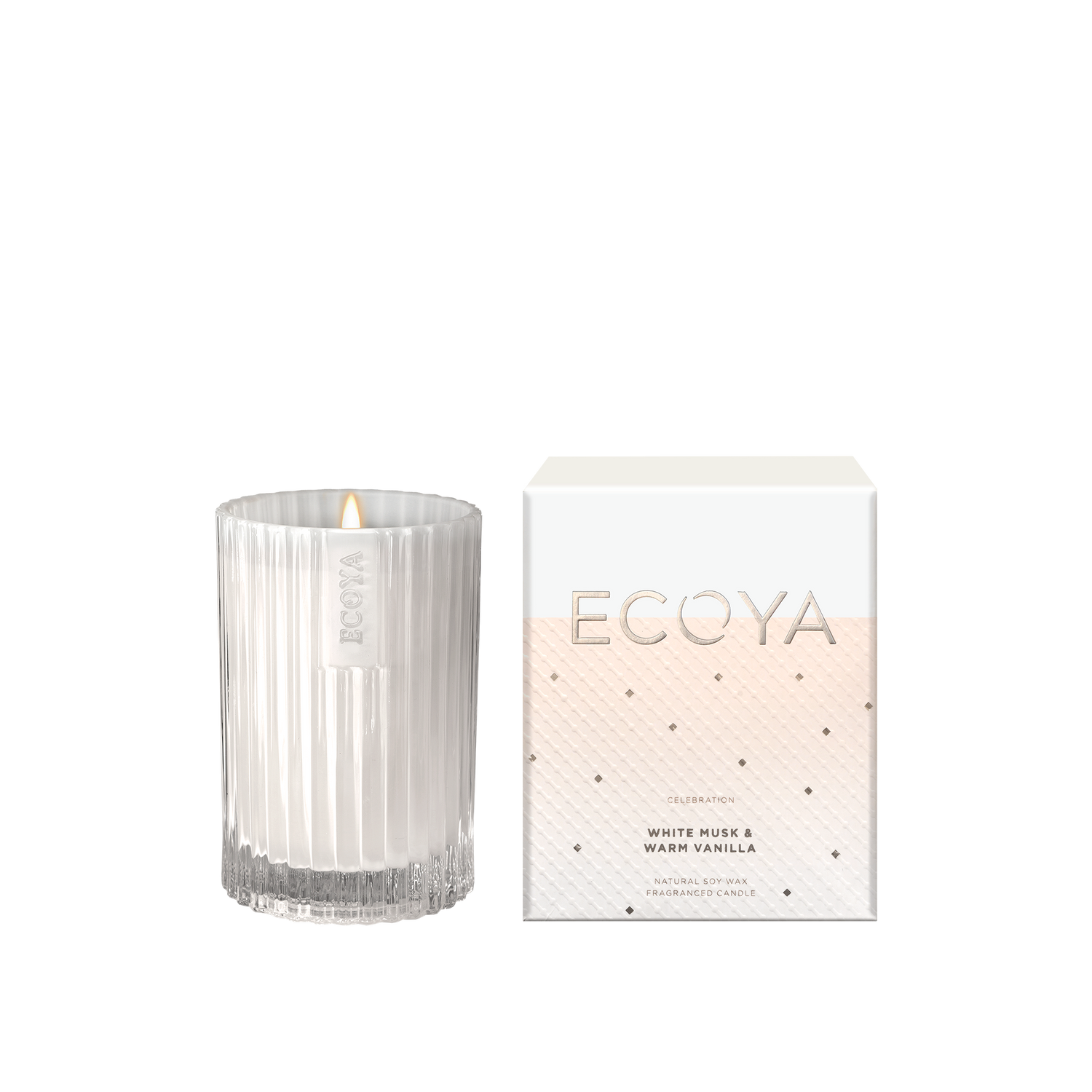 White Musk & Warm Vanilla Mini Celebration Candle
