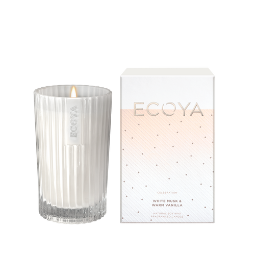 White Musk & Warm Vanilla Celebration Candle